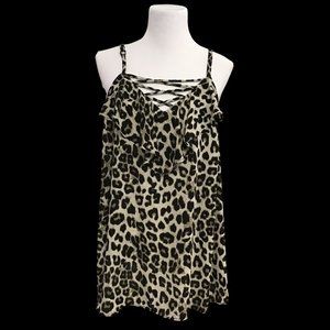 Gauze Tank Cheetah